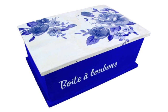 boite à bonbons - Boîtes en bois à décorer - 10doigts.fr