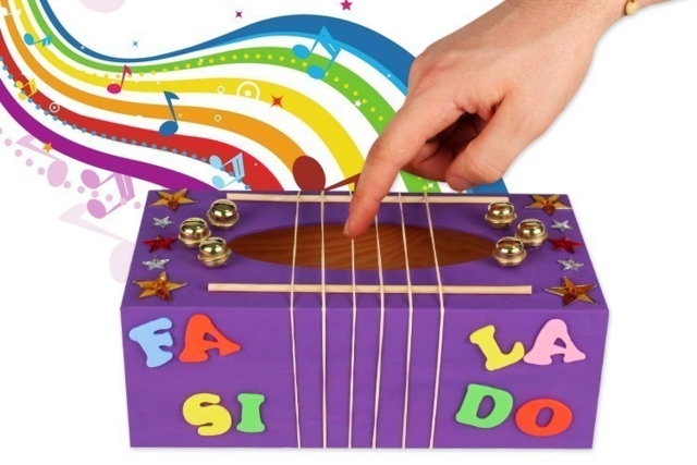 Boîte à musique - Boîtes en bois à décorer - 10doigts.fr
