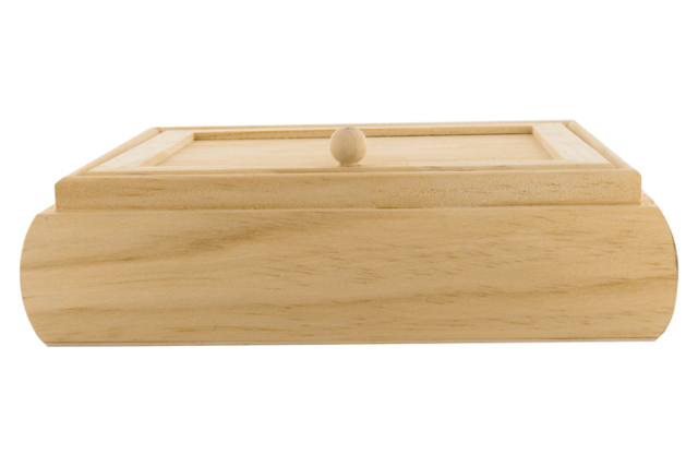boite bijoux - Boîtes en bois à décorer - 10doigts.fr