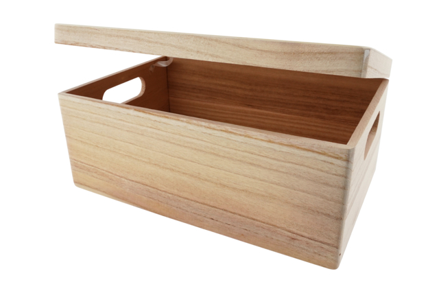 boite bois couvercle - Boîtes en bois à décorer - 10doigts.fr