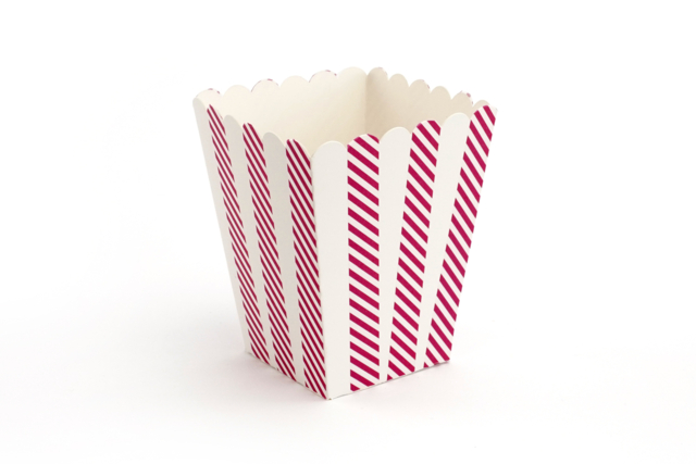 boite bonbons pop corn - Boîtes à décorer - 10doigts.fr