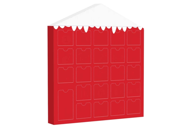 boite carton 24 cases - Calendriers de l'Avent - 10doigts.fr