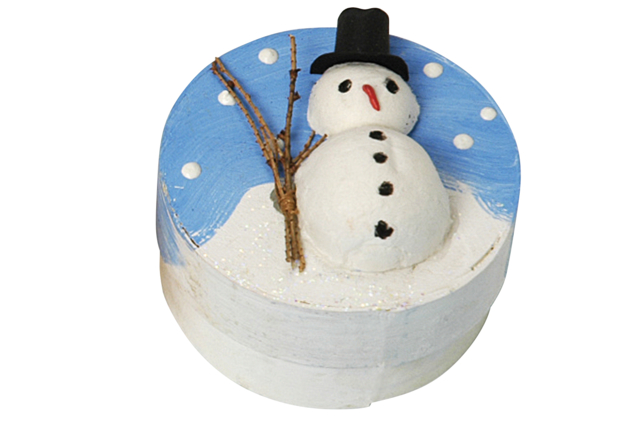boite en bois noel - Boîtes en bois à décorer - 10doigts.fr