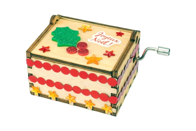 boite musique avec strass - Strass autocollants - 10doigts.fr