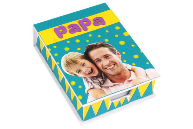 boite notes pour papa - Carnets en carton - 10doigts.fr