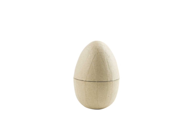 Boite oeuf 6 x 8 cm - Supports de Pâques à décorer - 10doigts.fr