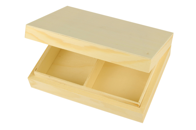 boite pour jeux de cartes - Boîtes en bois à décorer - 10doigts.fr