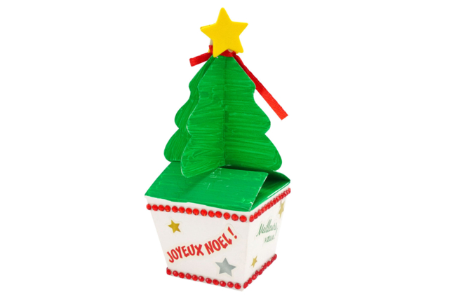 boite sapin étoiles - Gommettes de Noël : autocollants et stickers créatifs pour enfants - 10doigts.fr