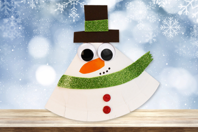 Bonhomme de neige à bascule - Caoutchouc Mousse - 10doigts.fr
