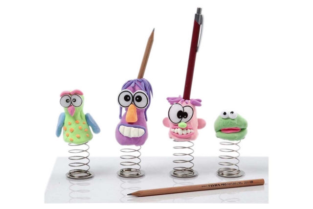 bonhomme sur ressort - Accessoires pour pâtes à modeler - 10doigts.fr