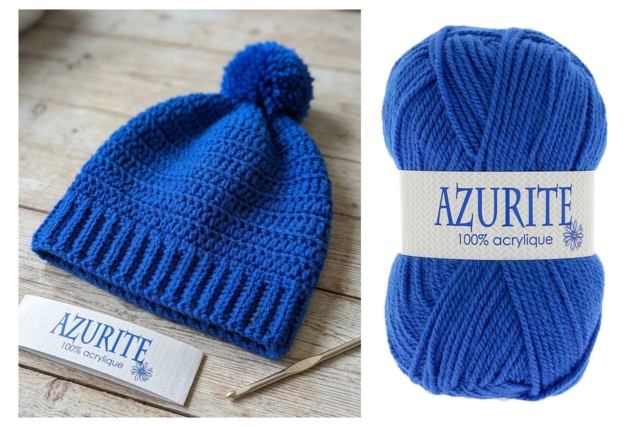bonnet en laine azurite - Fils à tricoter et laines : donnez vie à vos envies créatives - 10doigts.fr