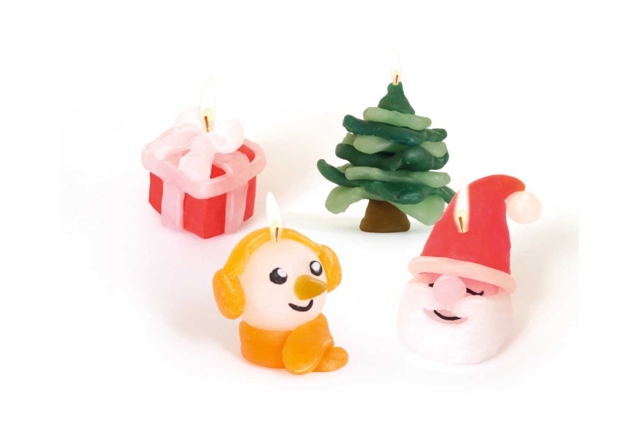 BOUGIES à modeler noel - Livres et Kits Bougies - 10doigts.fr