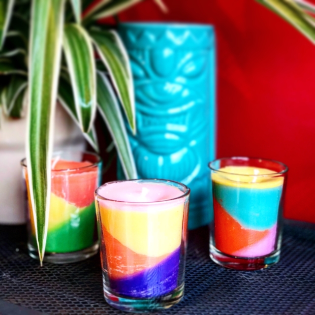 Bougies multicolores - Moules et accessoires savon - 10doigts.fr