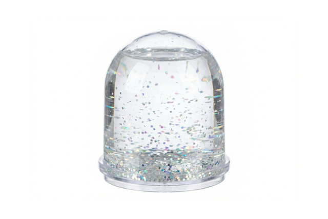 boule à neige à personnaliser - Plastique Transparent - 10doigts.fr