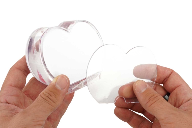Boule a neige Coeur - Objets pour le bureau : personnalisez votre espace de travail - 10doigts.fr