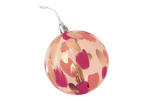 Boules de Noel blanche EN PLASTIQUE - Boules de Noël DIY - 10doigts.fr