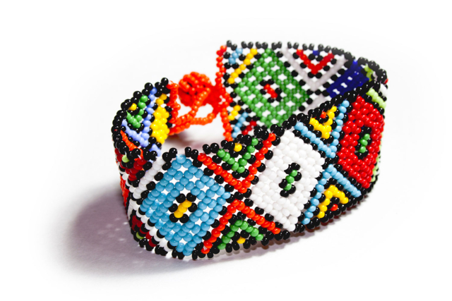 bracelet perle rocailles - Perles Rocaille - 10doigts.fr