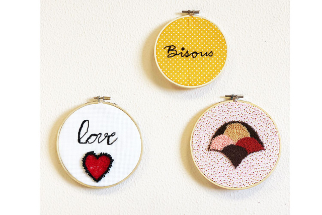 broderie sur tambour - Outils de mercerie - 10doigts.fr