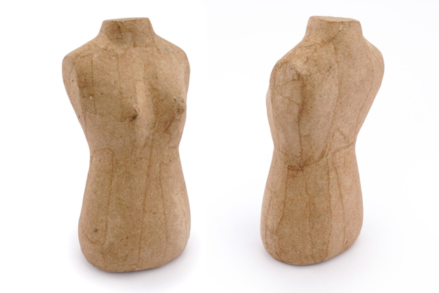 Buste pour decopatch - Décors en carton - 10doigts.fr