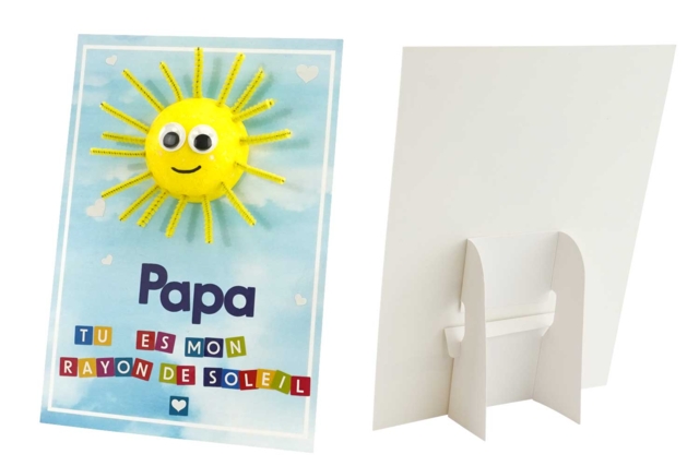 Cadeau Fete peres Soleil - Kits fête des parents - 10doigts.fr