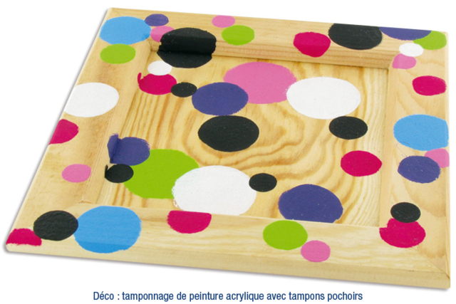 cadre - Tampons mousse, éponges - 10doigts.fr