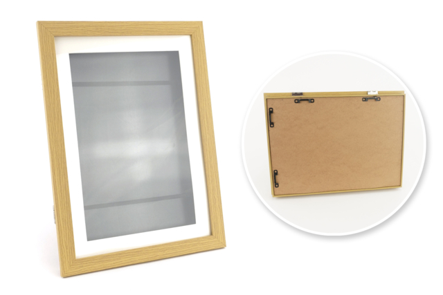 cadre dessin d'enfants - Cadres photo en bois à décorer - 10doigts.fr