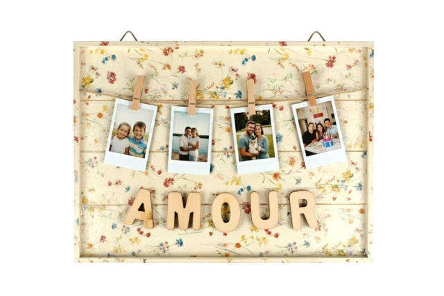 cadre fleurs - Papiers Décopatch - 10doigts.fr