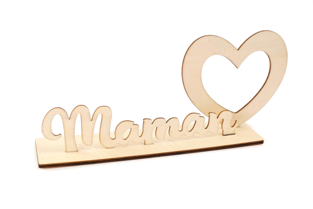 Cadre maman a Decorer - Objets pour le bureau : personnalisez votre espace de travail - 10doigts.fr