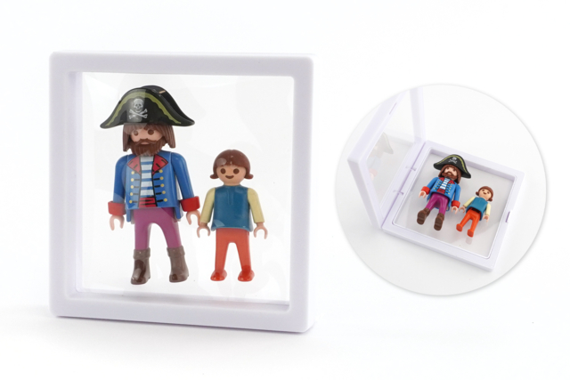 cadre objets de collection - Cadres et clips photos : des supports uniques pour afficher vos souvenirs - 10doigts.fr