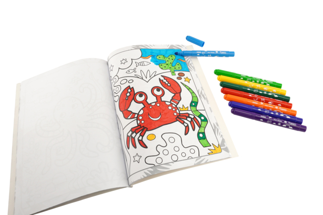 Cahier de coloriage 10 DOIGTS - Livres de coloriage et dessins : pour apprendre et s'évader - 10doigts.fr