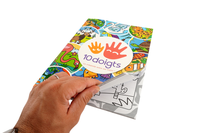 cahier de coloriage animaux - Livres de coloriage et dessins : pour apprendre et s'évader - 10doigts.fr