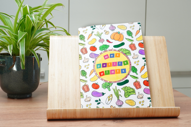 cahier recettes maman - Coloriage - 10doigts.fr