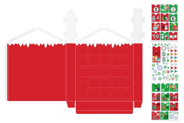 calendrier avent noel - Calendriers de l'Avent - 10doigts.fr