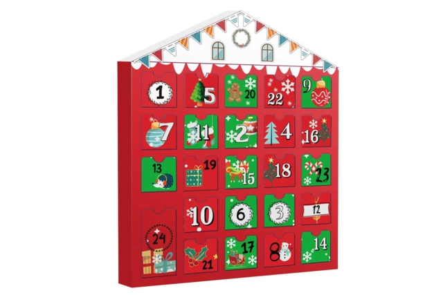Calendrier de l'avent à remplir carton - Calendriers de l'Avent - 10doigts.fr