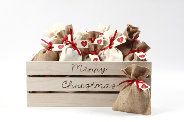 calendrier de l'avent cagette - Gommettes Alphabet, messages - 10doigts.fr