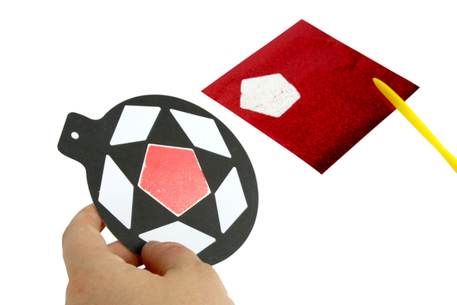 carte boule métal - Kits créatifs de Noël pour les enfants - 10doigts.fr