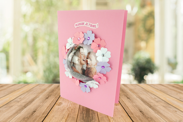 carte bulle pop up maman - Plastique Transparent - 10doigts.fr