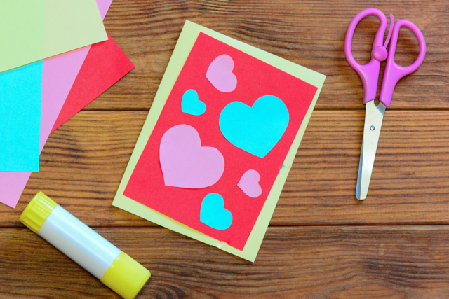 carte  fête des mères - Papiers colorés - 10doigts.fr