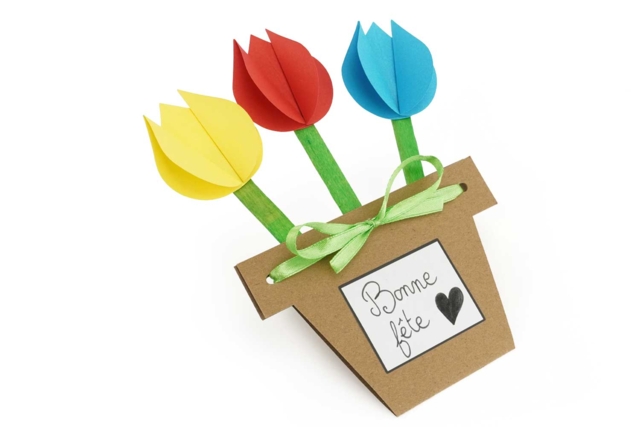 carte fête des mères  - Kits fête des parents - 10doigts.fr