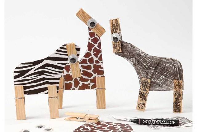 carte forte peaux d'animaux - Papiers à motifs - 10doigts.fr