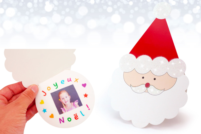 carte message père noel - Kits créatifs de Noël pour les enfants - 10doigts.fr