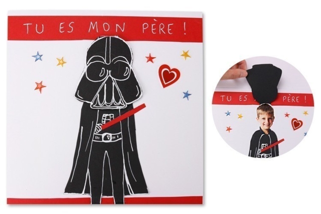 Carte "TU ES MON PÈRE" - Gommettes de Noël : autocollants et stickers créatifs pour enfants - 10doigts.fr