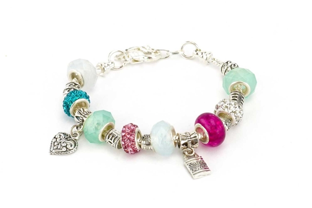 Charm's Perles marbré metal - Perles Pandora - Tendances Bijoux - 10doigts.fr