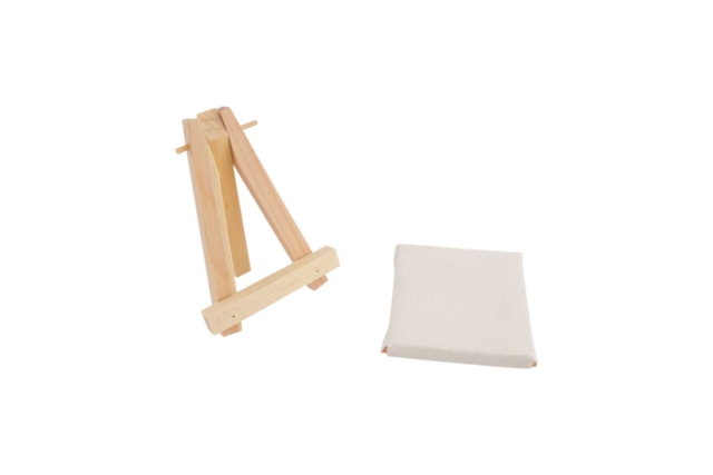 chevalet en bois petit modèle - Châssis et Cartons toilés - 10doigts.fr