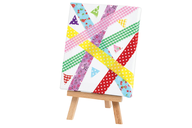 chevalet fabric tape - Adhésifs colorés et Masking tape - 10doigts.fr