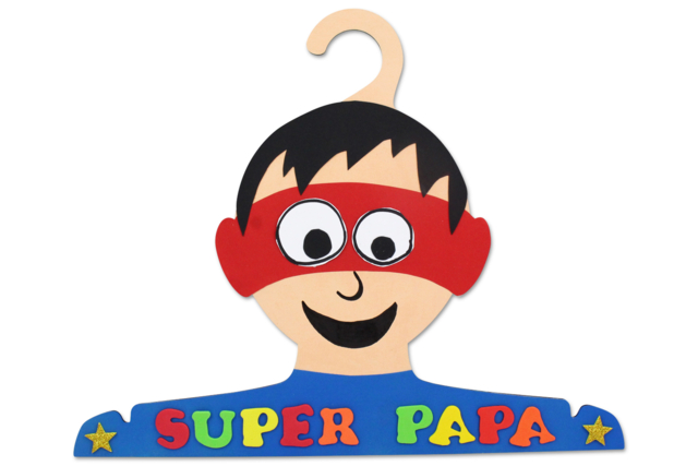 Cintre pour Papa - Gommettes de Noël : autocollants et stickers créatifs pour enfants - 10doigts.fr