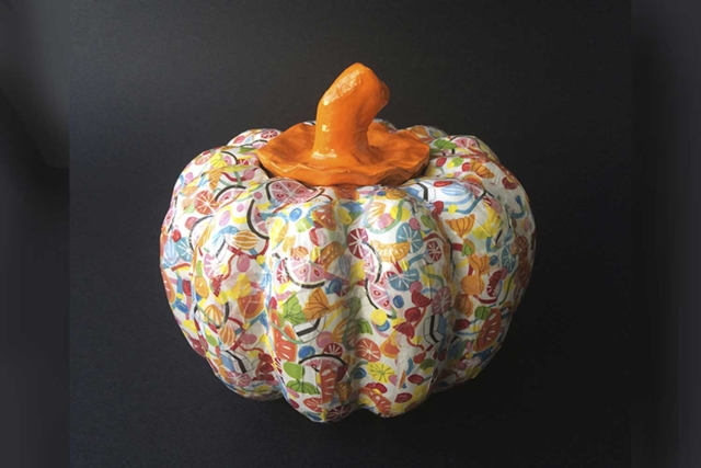 citrouille halloween boite - Supports d'Halloween à décorer - 10doigts.fr