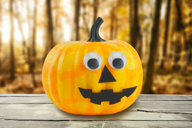 Citrouille surprise à remplir de bonbons - Supports d'Halloween à décorer - 10doigts.fr