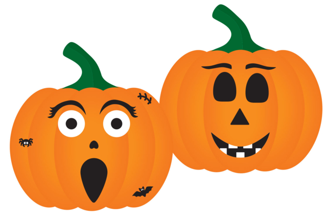 citrouilles imprimée à décorer - Kits créatifs Halloween - 10doigts.fr