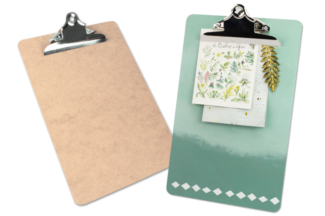 Clipboard dessin déco bois tendance - Accessoires de dessin : les outils indispensables des jeunes artistes - 10doigts.fr